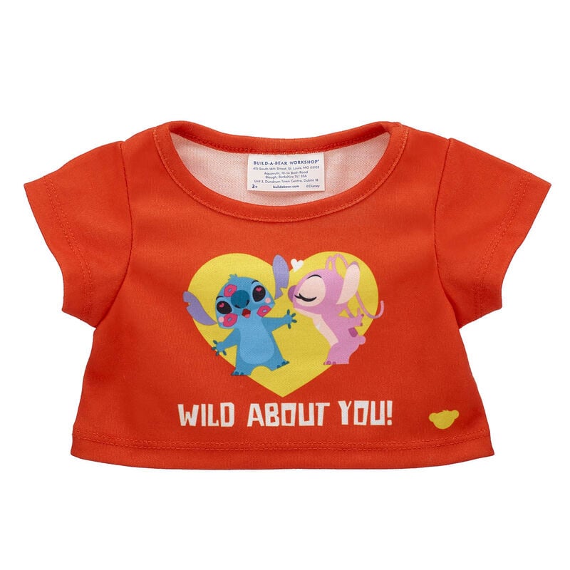 Disney Stitch and Angel T-Shirt for Plush Toys - Build-A-Bear Workshop&reg;