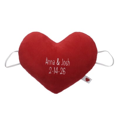 Personalized Embroidered Gifting Red Heart Wristie