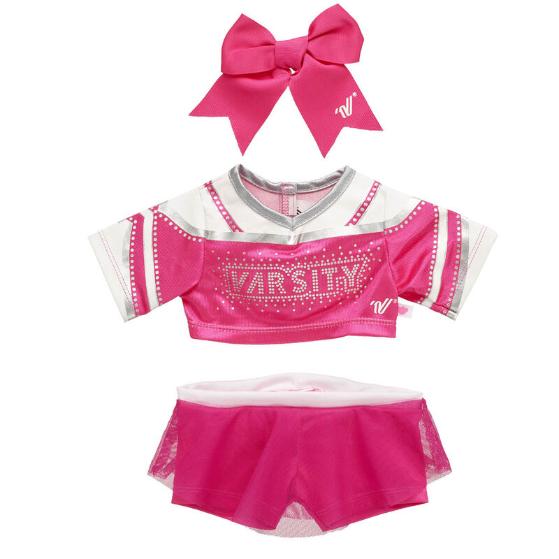 Online Exclusive Varsity Spirit All-Star Pink Cheer Uniform - Build-A-Bear Workshop®