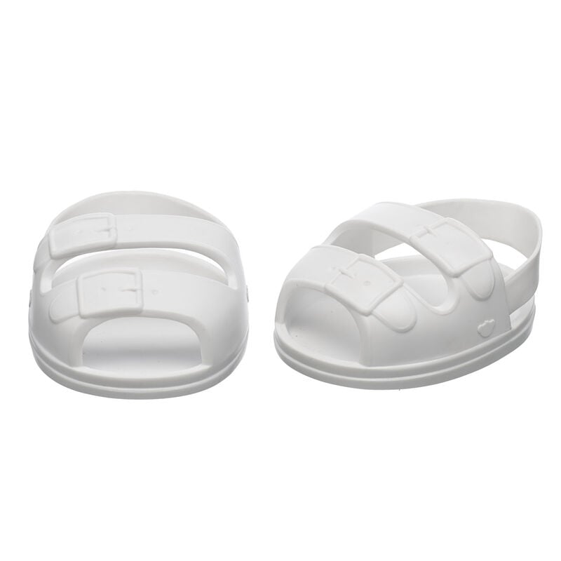 White Sandals by Build-A-Bear