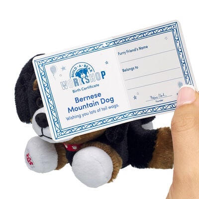 Build-A-Bear Mini Beans&reg; Promise Pets&trade; Bernese Mountain Dog Stuffed Animal