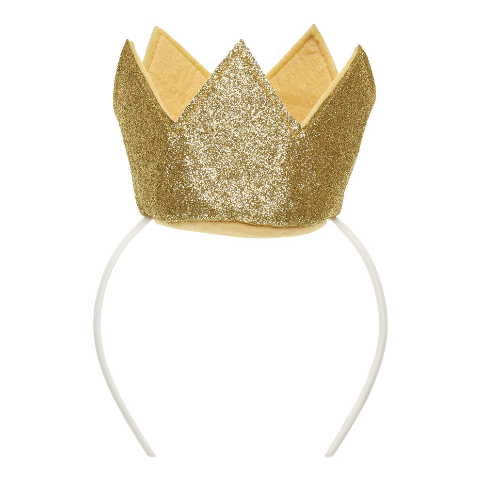 Gold Crown Headband