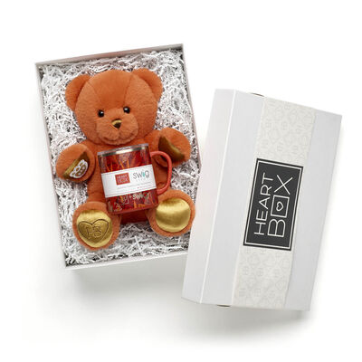 Pumpkin Spice & Everything Nice Teddy Bear with Swig Life Fall Mug Tumbler