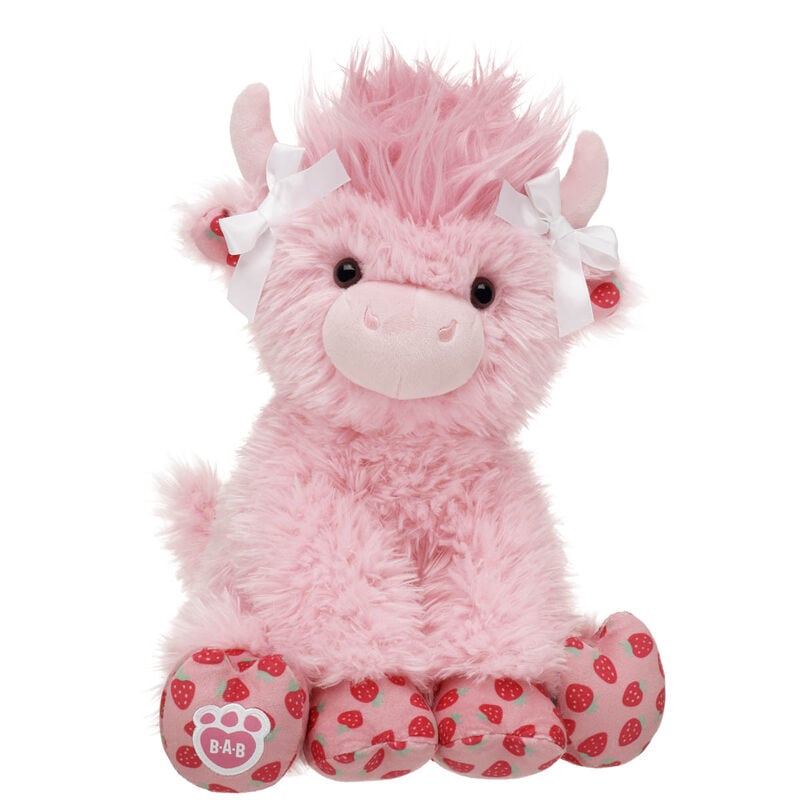 Strawberry Highland Cow Stuffed Animal Gift Set - Build-A-Bear Workshop®
