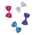 Multicolor Sparkle Bow Set 4 pc.