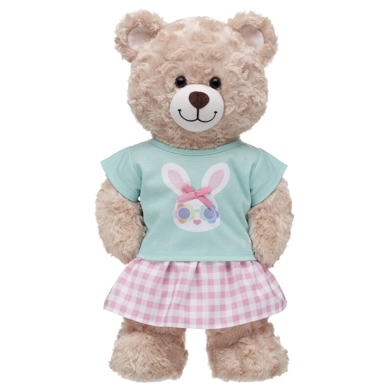 Gingham Bunny Easter Outfit 2 pc. by Build-A-Bear