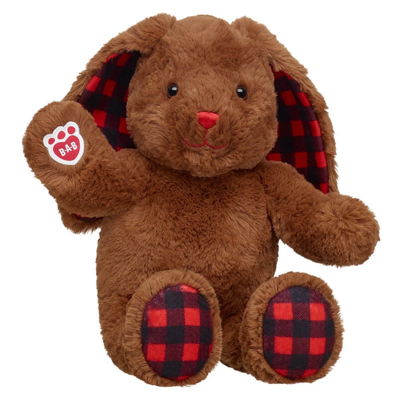 Buffalo Check Pawlette Bunny Stuffed Animal | Build-A-Bear®