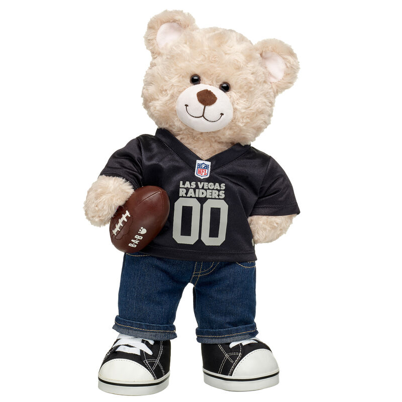 Happy Hugs Teddy Las Vegas Raiders Football Gift Set