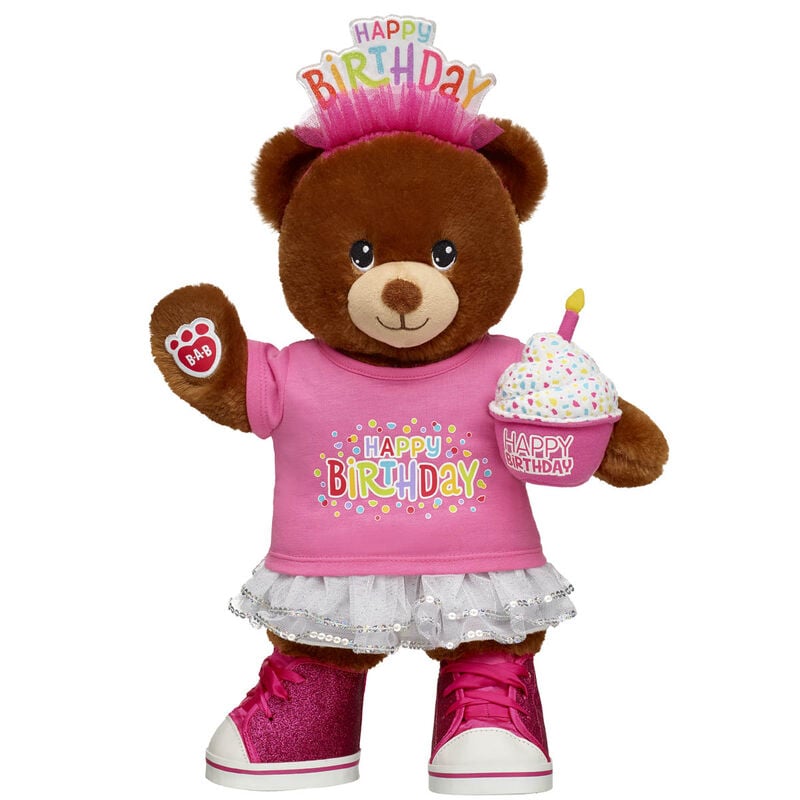 Birthday Treat Bear Blue Gift Set