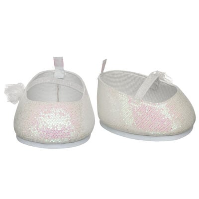 White Sparkle Flats
