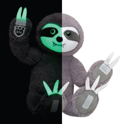 Vampire Glow Sloth Stuffed Animal 