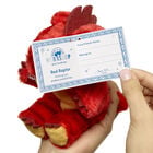 Mini Beans Red Raptor Plush - Build-A-Bear Workshop®
