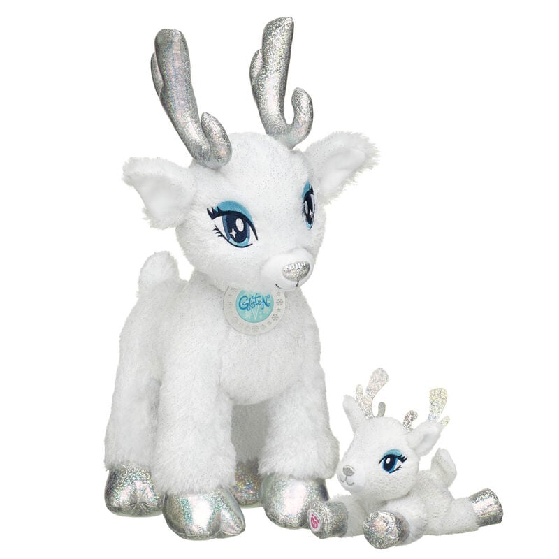 Glisten and the Merry Mission™ Glisten the Snow Reindeer Plush and Mini Beans Gift Set - Build-A-Bear Workshop®
