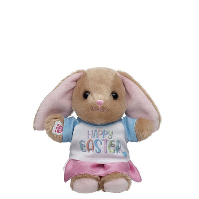 Build-A-Bear Mini Beans&reg; Pawlette&trade; Bunny Plush with Easter Outfit