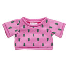Pink and Green Christmas Tree Sweater for Stuffed Animals - Build-A-Bear Workshop®