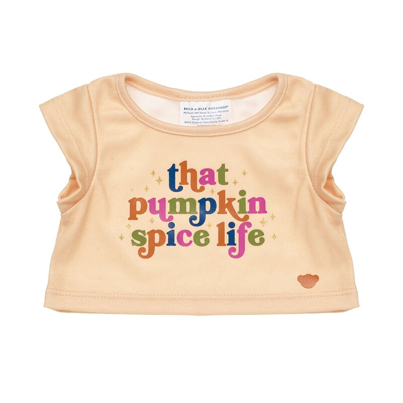 That Pumpkin Spice Life T-Shirt - Shop at Build-A-Bear®