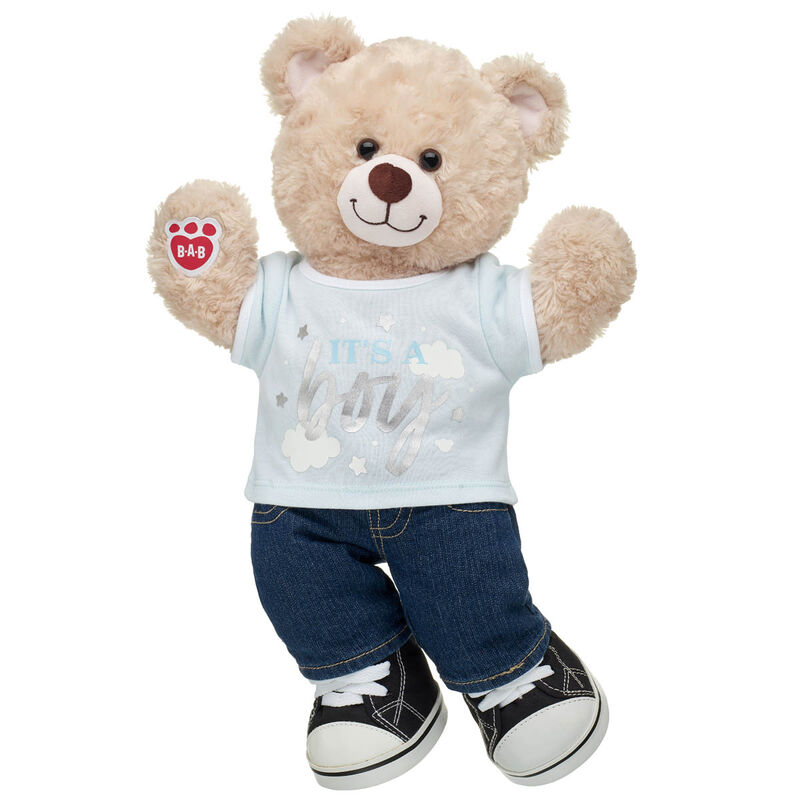 Happy Hugs Teddy It's a Boy Gift Set