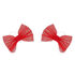 Red Sparkle Bows 2 pc.