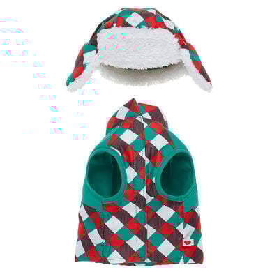 Winter Vest and Hat Set