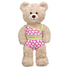 Pink Hearts Two-Piece Swimsuit - Build-A-Bear Workshop®