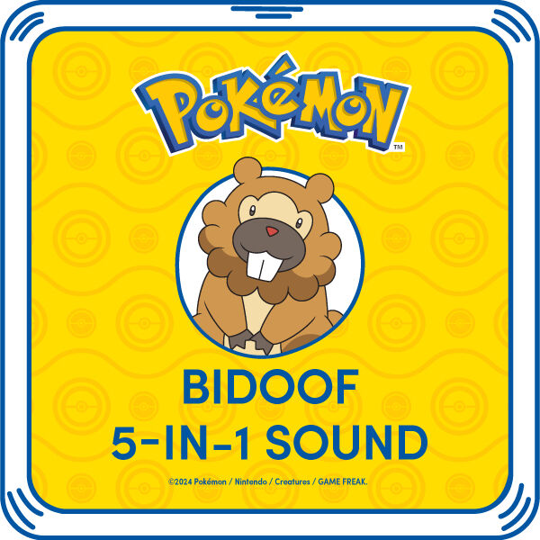 Pokémon Bidoof Plush Bundle