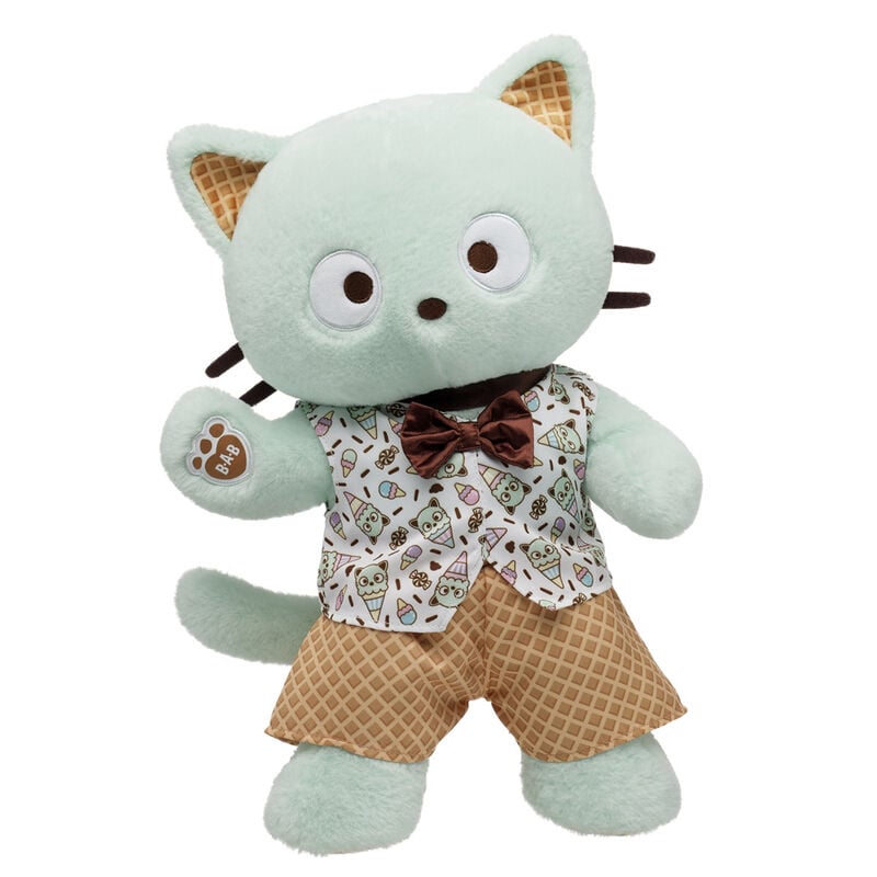 Sanrio Hello Kitty and Friends Mint Chocolate Chip Chococat Plush with Outfit plush by Build-A-Bear