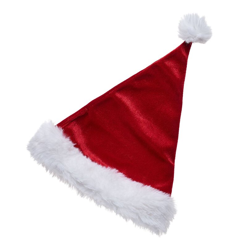 Red Santa hat for stuffed animals