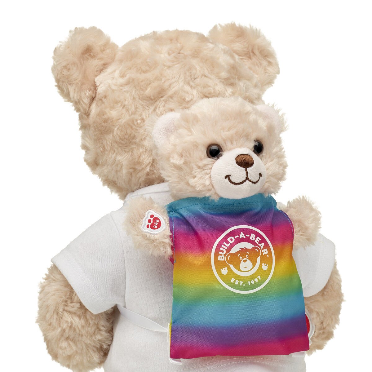 Build-A-Bear Mini Beans® Rainbow Toy Bear Carrier