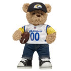 Timeless Teddy Bear with Los Angeles Rams Jersey, Hat, and Football - Build-A-Bear Workshop&reg;