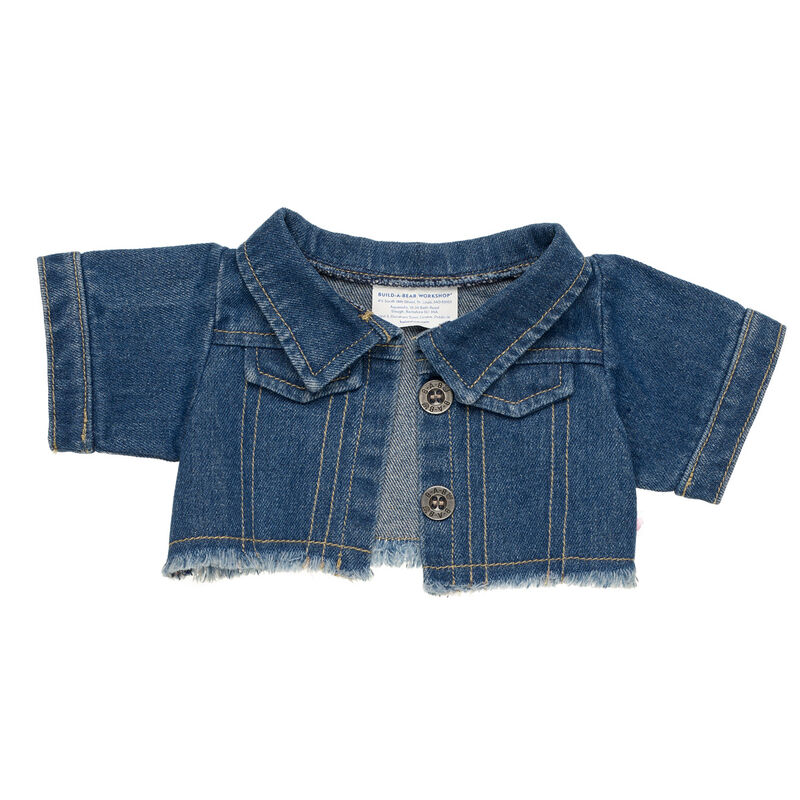 Frayed Denim Jacket for Plush Toys - Build-A-Bear Workshop&reg;