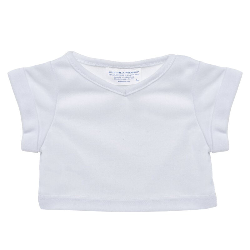 Online Exclusive White V-Neck T-Shirt