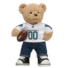 Timeless Teddy Bear with Seattle Seahawks Jersey and Football - Build-A-Bear Workshop&reg;