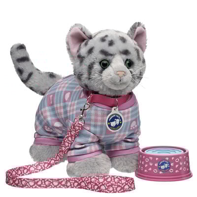 Promise Pets&trade; Ocicat Stuffed Animal PJs Gift Set with Slippers