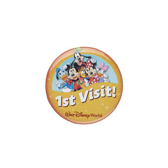 Walt Disney World 1st Visit Button