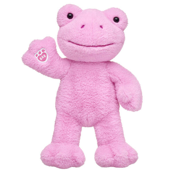 Cute Pink Frog Stuffed Animal BuildABear®
