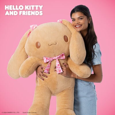 Sanrio&reg; Hello Kitty&reg; and Friends Giant Mocha Plush with Gifting Bow