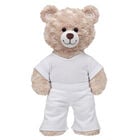 White Denim Flare Jeans by Build-A-Bear