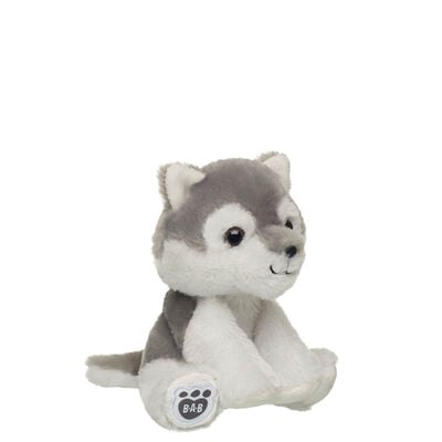 Build-A-Bear Mini Beans&reg; Wolf Pup Stuffed Animal 