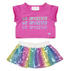 Rainbow "Be Amazing" Outfit 