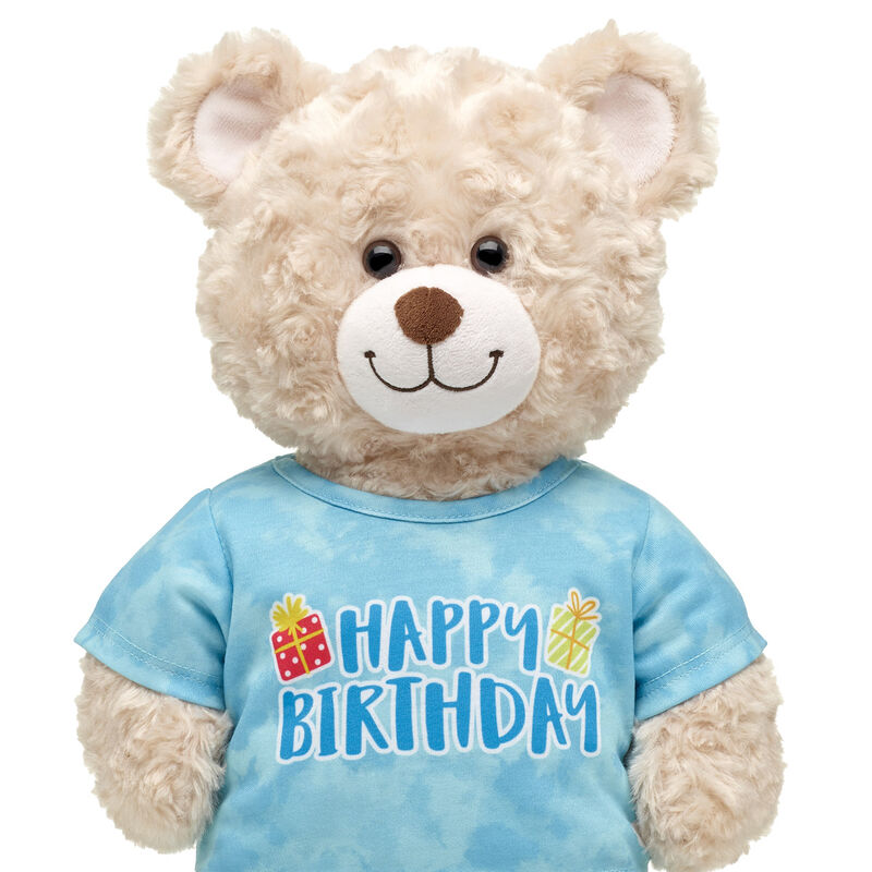 Blue Tie-Dye Birthday T-Shirt - Build-A-Bear Workshop&reg;