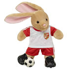 Pawlette™ Bunny Plush Red Soccer Gift Set with Soccer Ball - Build-A-Bear Workshop®