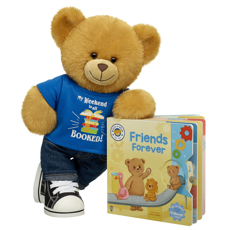 Read Teddy Bear "Friends Forever" Board Book Gift Set