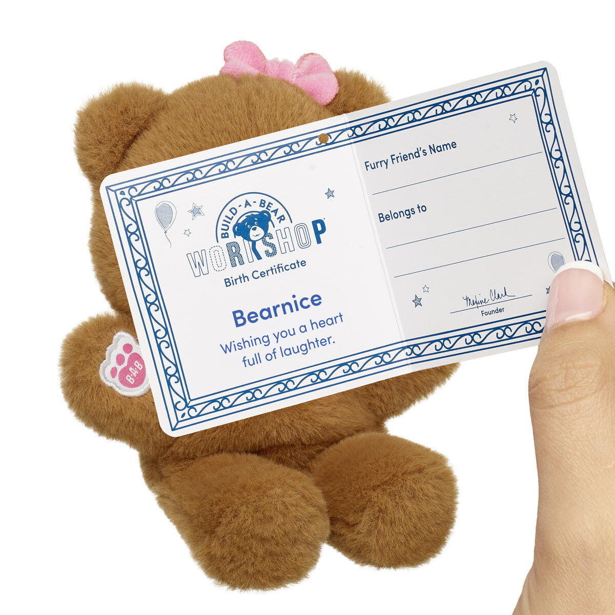 Mini Beans® KABU™ Bearnice Plush Teddy Bear