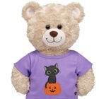 Glow-in-the-Dark Black Cat Pumpkin T-Shirt for Stuffed Animals - Build-A-Bear Workshop&reg;