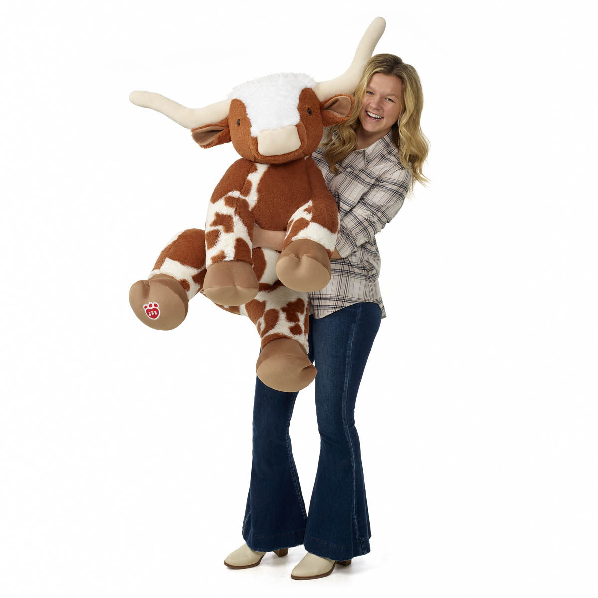 Giant Longhorn Cow Stuffed Animal Build A Bear