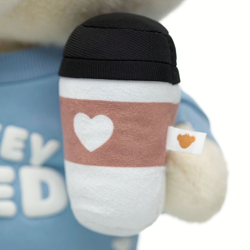 Mellow Moodies Coffee Cup Wristie plush by Build-A-Bear