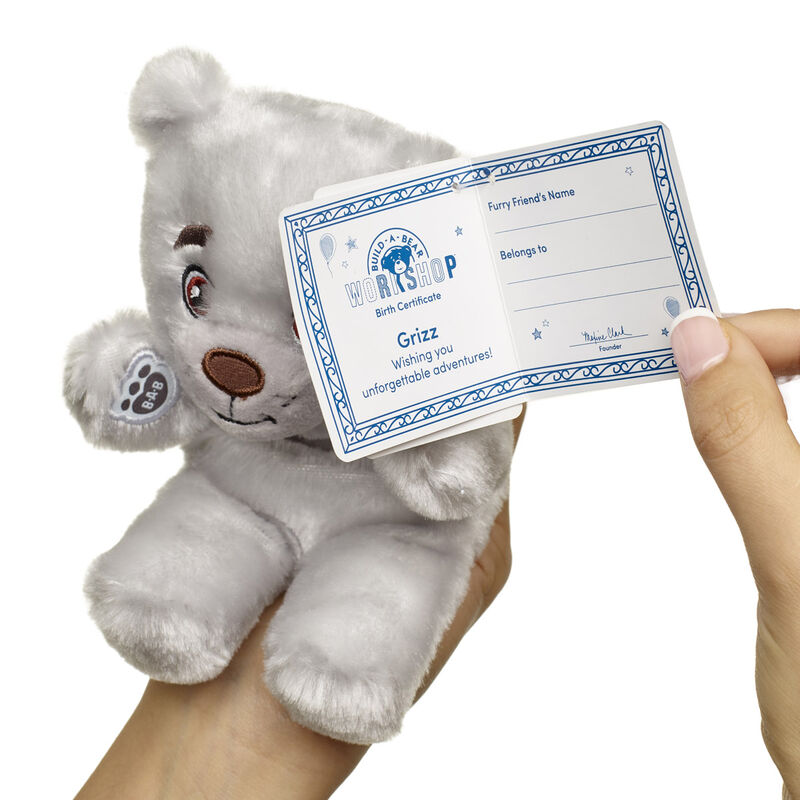 Mini Beans Grizz Stuffed Animal - Build-A-Bear Workshop®