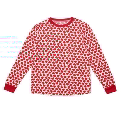 Build-A-Bear Pajama Shop™ Red Hearts PJ Top - Adult