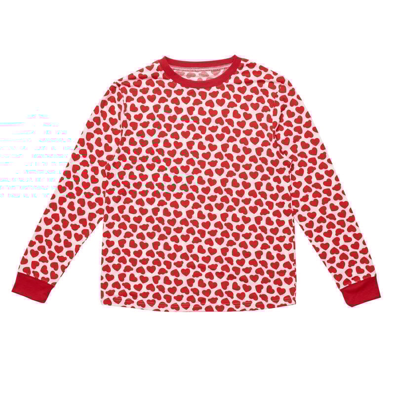 Build-A-Bear Pajama Shop™ Red Hearts PJ Top - Adult