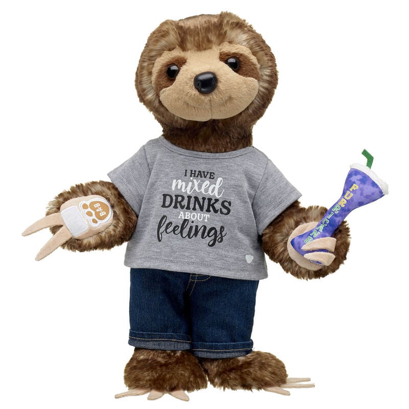 Online Exclusive Brown Sloth Mixed Drinks Gift Set